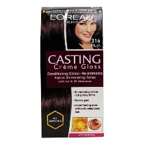 LOREAL CASTING CREME PLUM HAIR COLOR 72 ML+ 87.5 GM